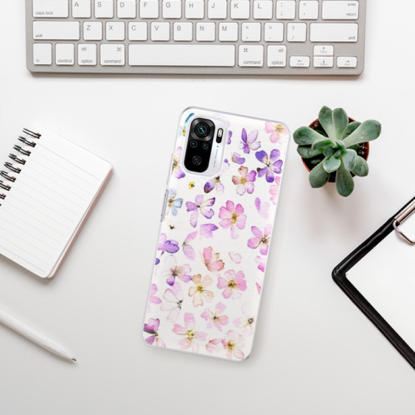 Silikonové pouzdro iSaprio - Xiaomi Redmi Note 10 / Xiaomi Redmi Note 10S - Wildflowers