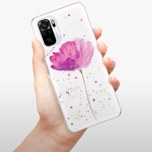 Silikonové pouzdro iSaprio - Xiaomi Redmi Note 10 / Xiaomi Redmi Note 10S - Poppies