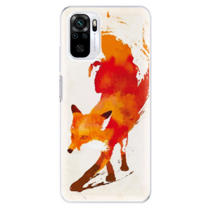 Odolné silikonové pouzdro iSaprio - Fast Fox na mobil Xiaomi Redmi Note 10 / Xiaomi Redmi Note 10S - výprodej