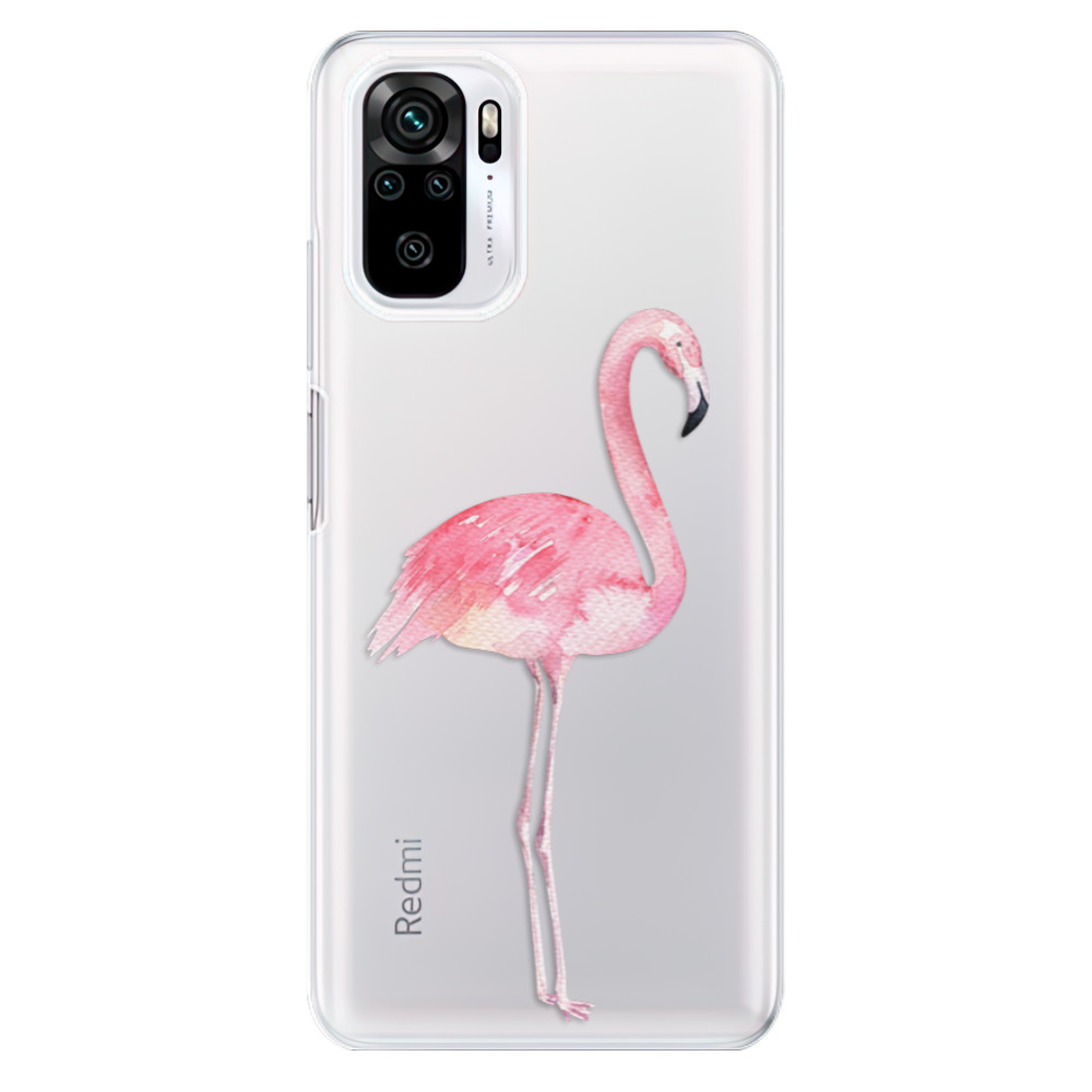 Levně Odolné silikonové pouzdro iSaprio - Flamingo 01 - Xiaomi Redmi Note 10 / Note 10S