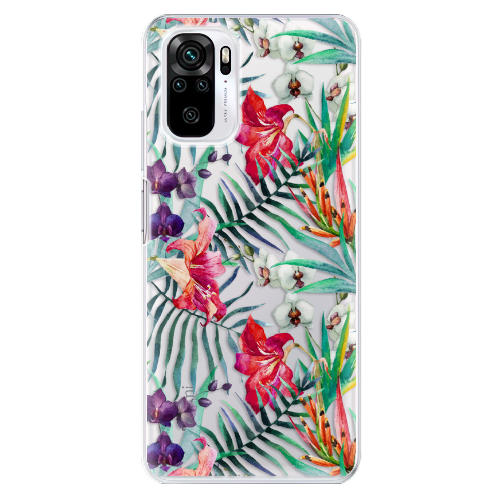 Odolné silikonové pouzdro iSaprio - Flower Pattern 03 - Xiaomi Redmi Note 10 / Note 10S
