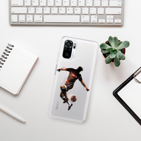 Silikonové pouzdro iSaprio - Xiaomi Redmi Note 10 / Xiaomi Redmi Note 10S - Fotball 01