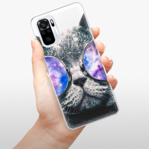 Silikonové pouzdro iSaprio - Xiaomi Redmi Note 10 / Xiaomi Redmi Note 10S - Galaxy Cat