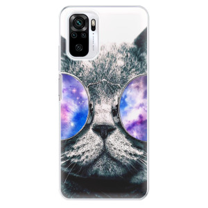Silikonové pouzdro iSaprio - Xiaomi Redmi Note 10 / Xiaomi Redmi Note 10S - Galaxy Cat