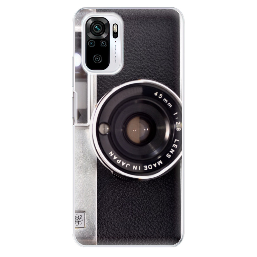 Odolné silikonové pouzdro iSaprio - Vintage Camera 01 - Xiaomi Redmi Note 10 / Note 10S