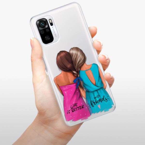 Silikonové pouzdro iSaprio - Xiaomi Redmi Note 10 / Xiaomi Redmi Note 10S - Best Friends