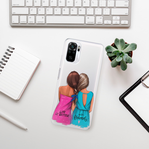 Silikonové pouzdro iSaprio - Xiaomi Redmi Note 10 / Xiaomi Redmi Note 10S - Best Friends