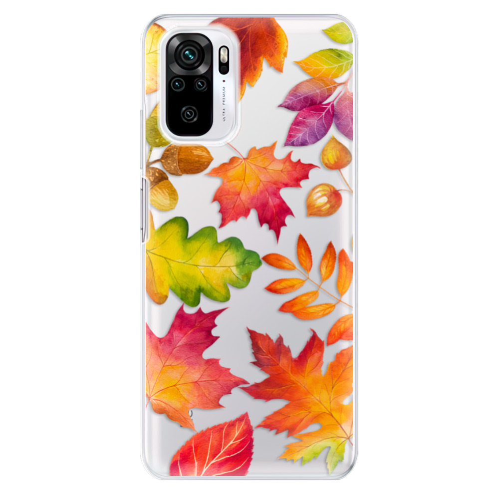 Odolné silikonové pouzdro iSaprio - Autumn Leaves 01 - Xiaomi Redmi Note 10 / Note 10S