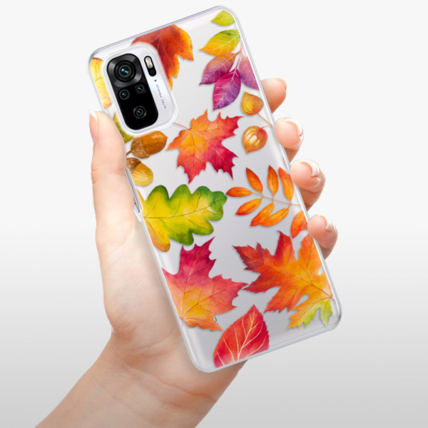 Silikonové pouzdro iSaprio - Xiaomi Redmi Note 10 / Xiaomi Redmi Note 10S - Autumn Leaves 01