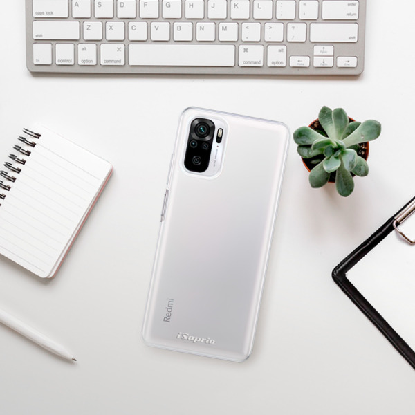 Silikonové pouzdro iSaprio - Xiaomi Redmi Note 10 / Xiaomi Redmi Note 10S - 4Pure čiré