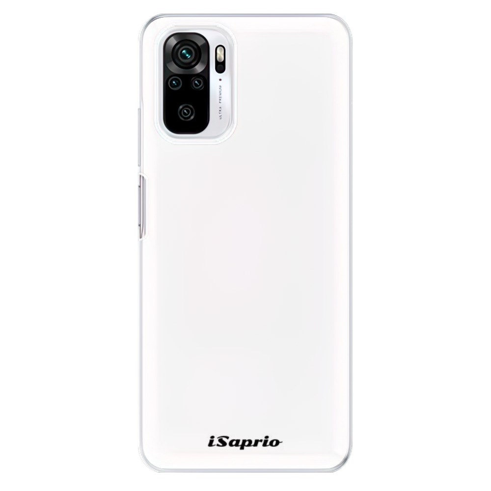 Odolné silikonové pouzdro iSaprio - 4Pure - bílý - Xiaomi Redmi Note 10 / Note 10S