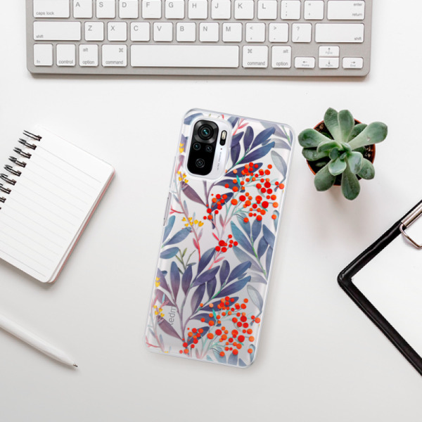 Silikonové pouzdro iSaprio - Xiaomi Redmi Note 10 / Xiaomi Redmi Note 10S - Rowanberry