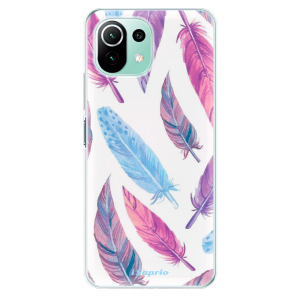Silikonové pouzdro iSaprio - Xiaomi Mi 11 Lite / Xiaomi 11 Lite 5G NE - Feather Pattern 10