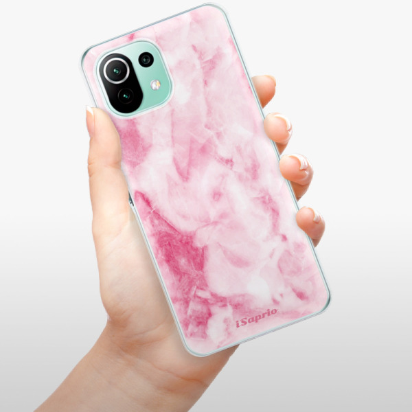 Silikonové pouzdro iSaprio - Xiaomi Mi 11 Lite / Xiaomi 11 Lite 5G NE - RoseMarble 16