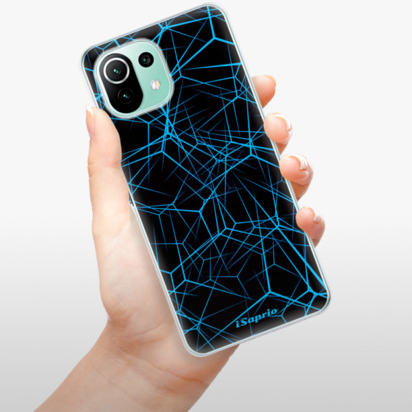 Silikonové pouzdro iSaprio - Xiaomi Mi 11 Lite / Xiaomi 11 Lite 5G NE - Abstract Outlines 12