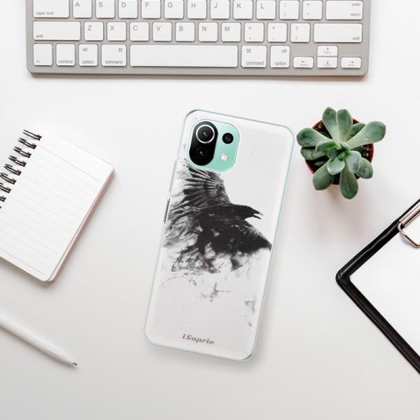 Silikonové pouzdro iSaprio - Xiaomi Mi 11 Lite / Xiaomi 11 Lite 5G NE - Dark Bird 01