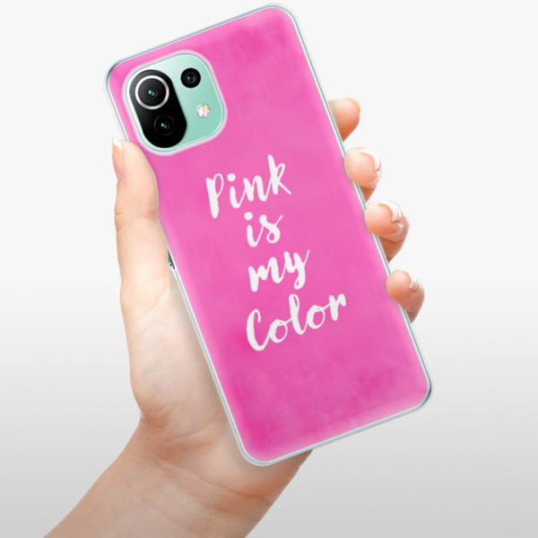 Silikonové pouzdro iSaprio - Xiaomi Mi 11 Lite / Xiaomi 11 Lite 5G NE - Pink is my color
