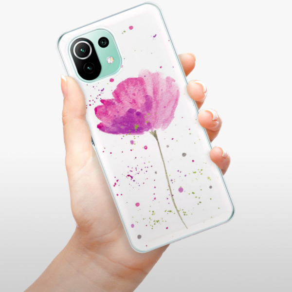 Silikonové pouzdro iSaprio - Xiaomi Mi 11 Lite / Xiaomi 11 Lite 5G NE - Poppies
