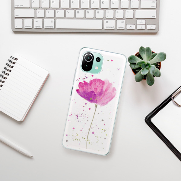Silikonové pouzdro iSaprio - Xiaomi Mi 11 Lite / Xiaomi 11 Lite 5G NE - Poppies