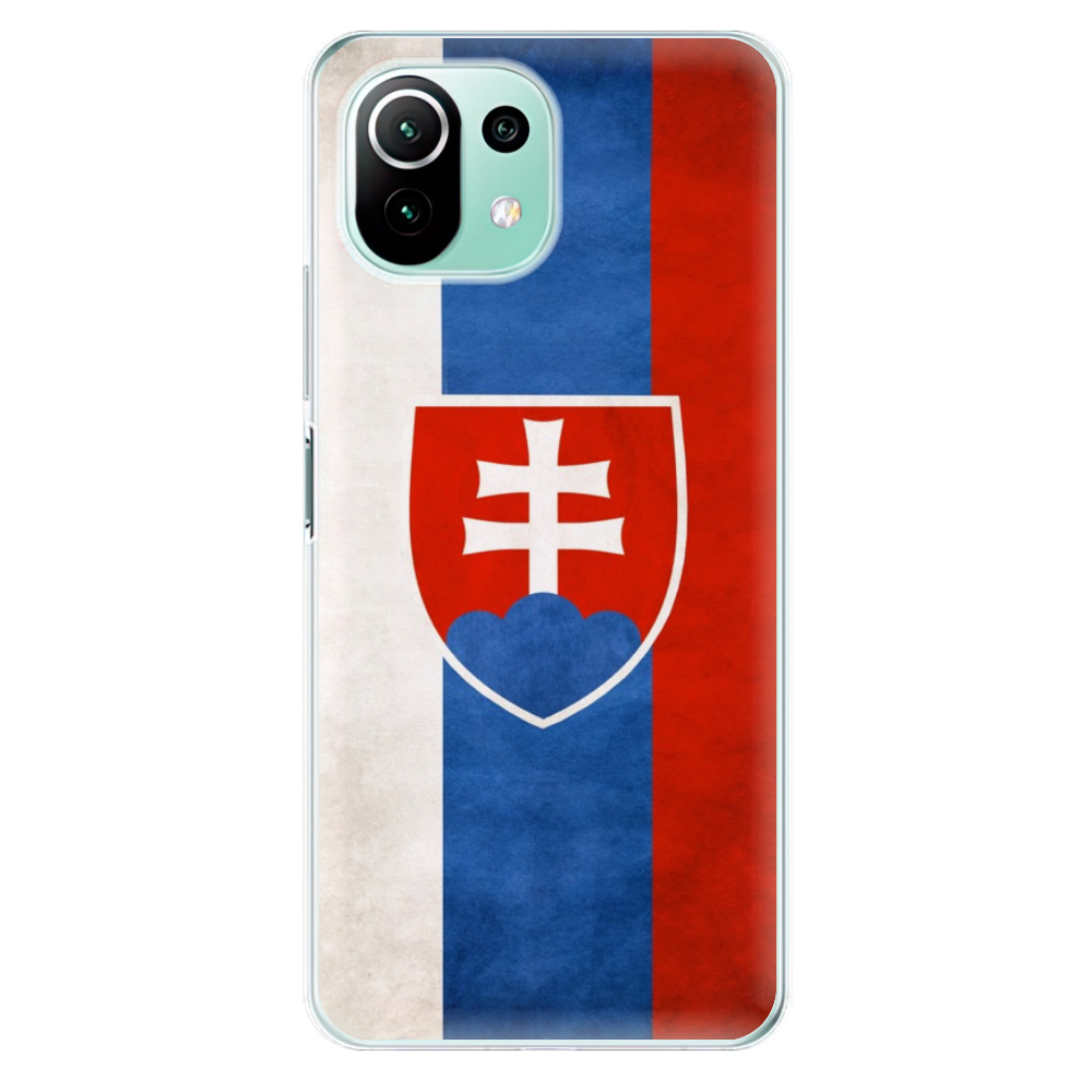 Odolné silikonové pouzdro iSaprio - Slovakia Flag - Xiaomi Mi 11 Lite