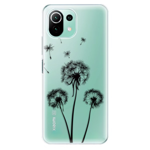 Silikonové pouzdro iSaprio - Xiaomi Mi 11 Lite / Xiaomi 11 Lite 5G NE - Three Dandelions black