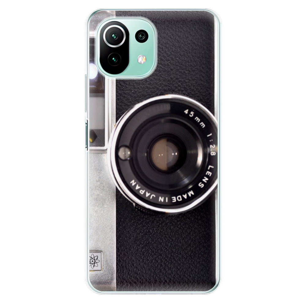 Odolné silikonové pouzdro iSaprio - Vintage Camera 01 na mobil Xiaomi Mi 11 Lite / Xiaomi 11 Lite 5G NE (Odolný silikonový kryt, obal, pouzdro iSaprio - Vintage Camera 01 na mobilní telefon Xiaomi Mi 11 Lite / Xiaomi 11 Lite 5G NE)