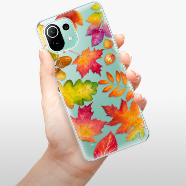 Silikonové pouzdro iSaprio - Xiaomi Mi 11 Lite / Xiaomi 11 Lite 5G NE - Autumn Leaves 01