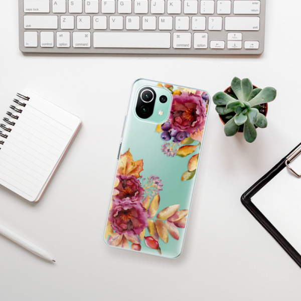 Silikonové pouzdro iSaprio - Xiaomi Mi 11 Lite / Xiaomi 11 Lite 5G NE - Fall Flowers