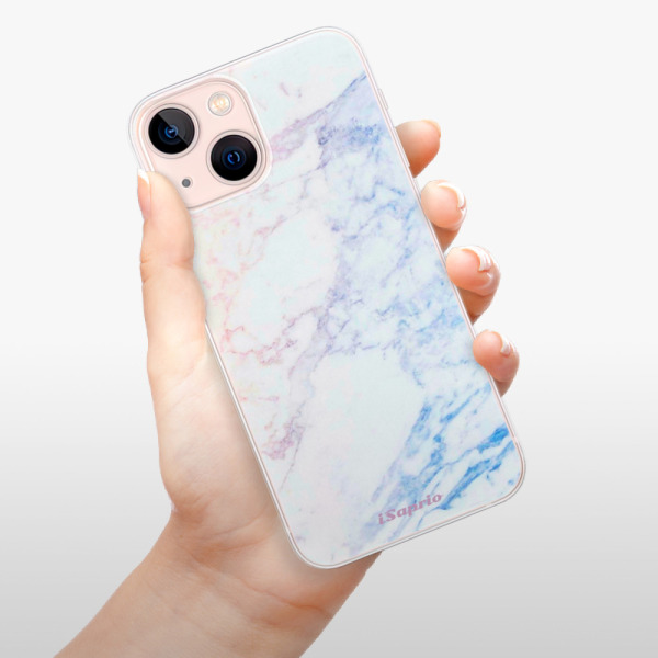 Silikonové pouzdro iSaprio - Apple iPhone 13 Mini - Raibow Marble 10