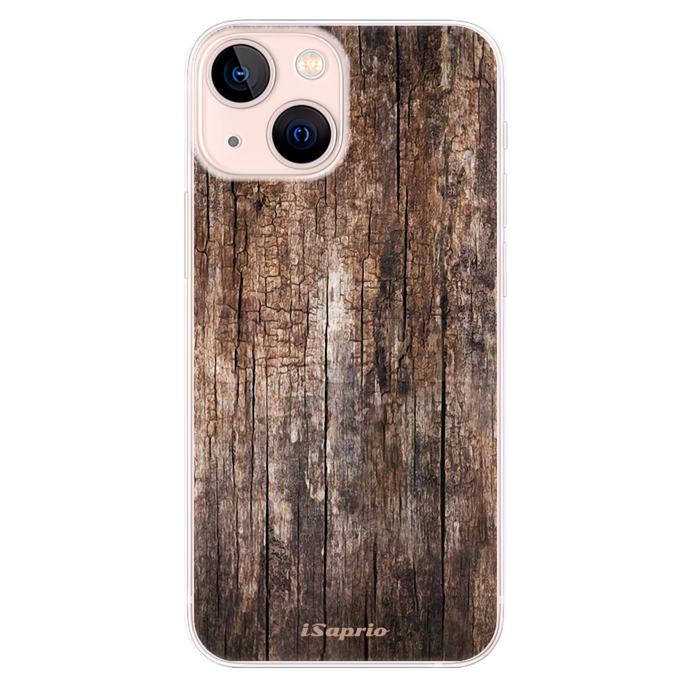 Levně Odolné silikonové pouzdro iSaprio - Wood 11 - iPhone 13 mini