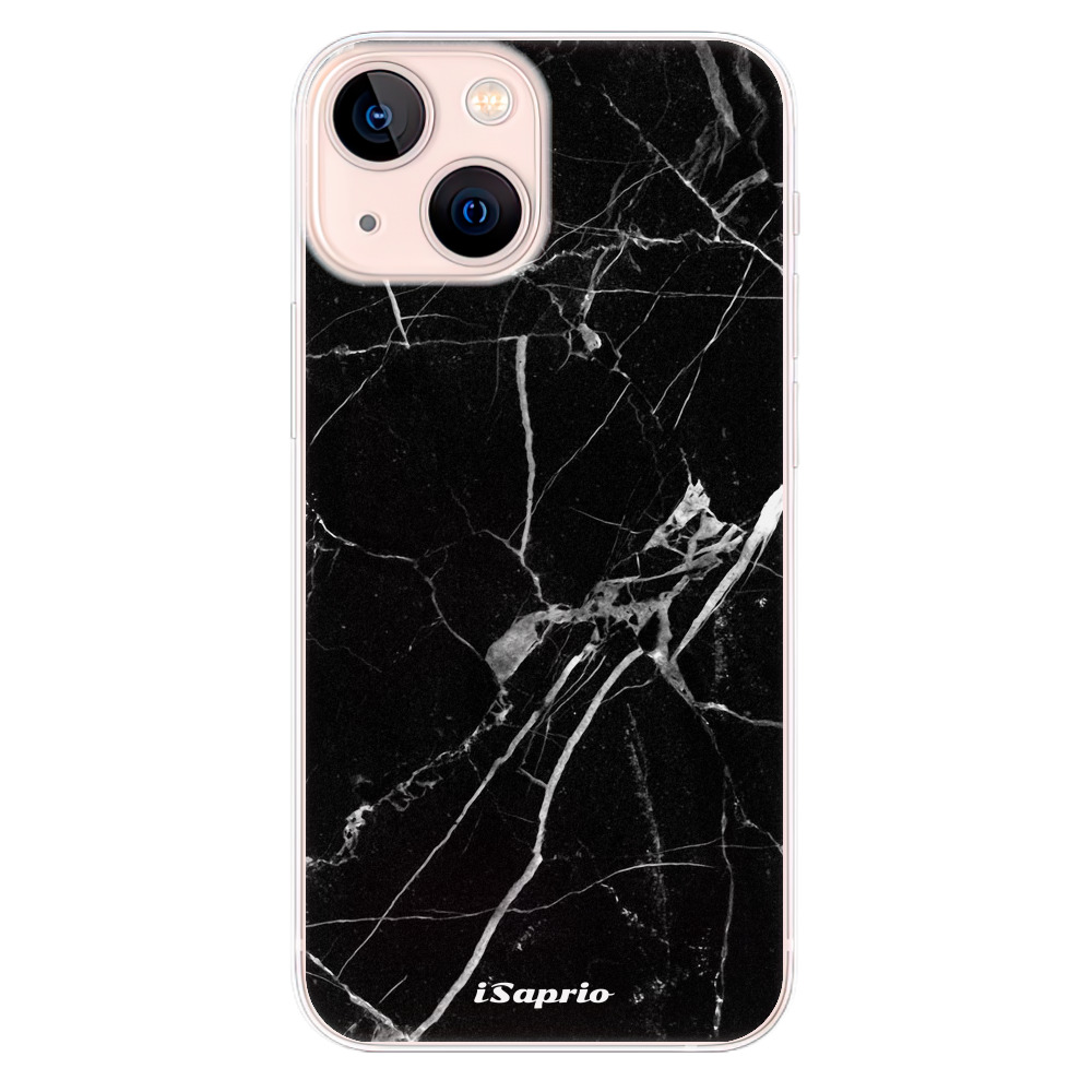 Odolné silikonové pouzdro iSaprio - Black Marble 18 - iPhone 13 mini