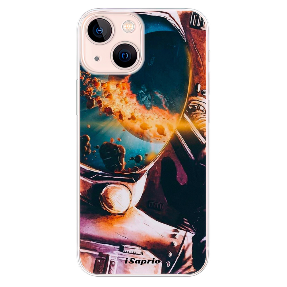 Odolné silikonové pouzdro iSaprio - Astronaut 01 na mobil Apple iPhone 13 Mini (Odolný silikonový kryt, obal, pouzdro iSaprio - Astronaut 01 na mobilní telefon Apple iPhone 13 Mini)