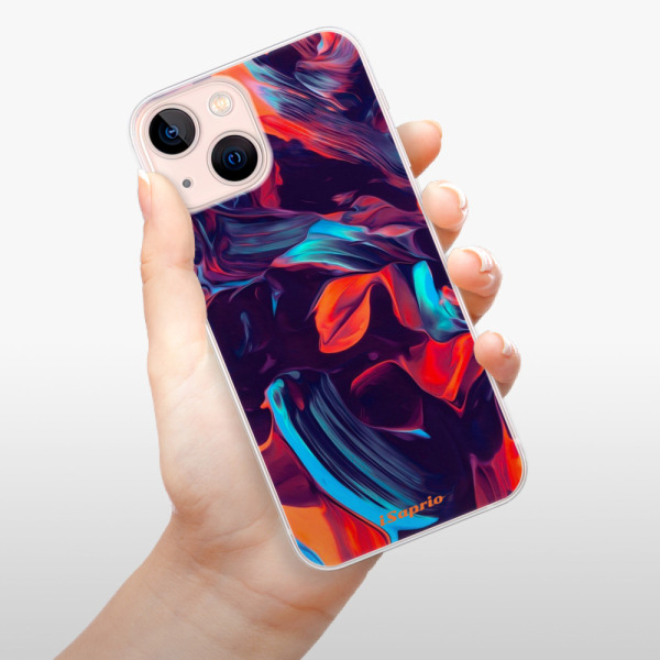 Silikonové pouzdro iSaprio - Apple iPhone 13 Mini - Color Marble 19