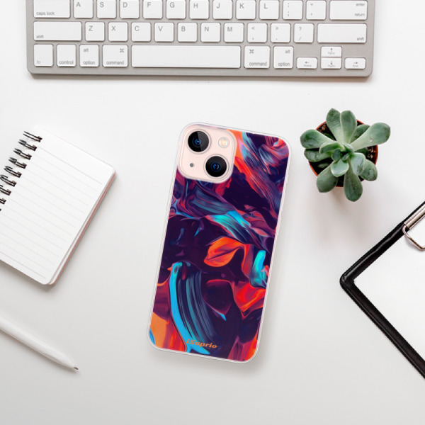 Silikonové pouzdro iSaprio - Apple iPhone 13 Mini - Color Marble 19