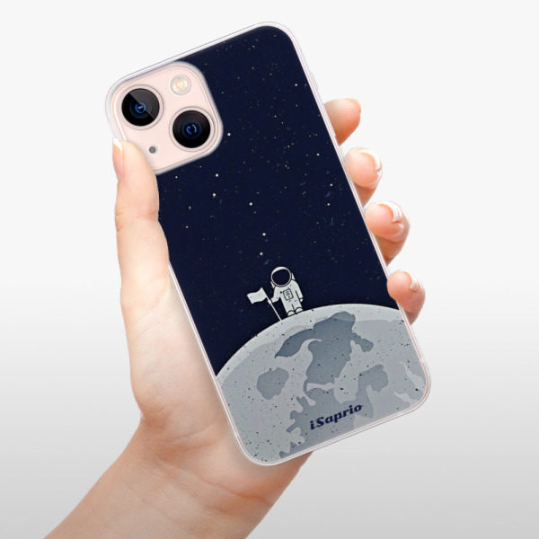Silikonové pouzdro iSaprio - Apple iPhone 13 Mini - On The Moon 10