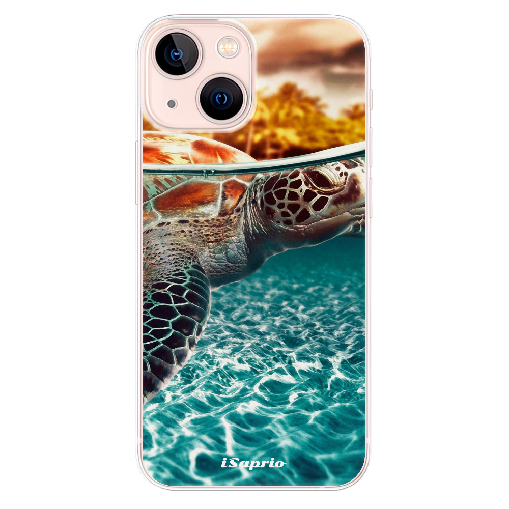 Odolné silikonové pouzdro iSaprio - Turtle 01 - iPhone 13 mini