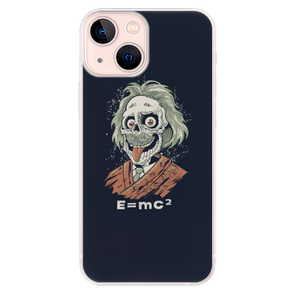 Odolné silikonové pouzdro iSaprio - Einstein 01 - iPhone 13 mini