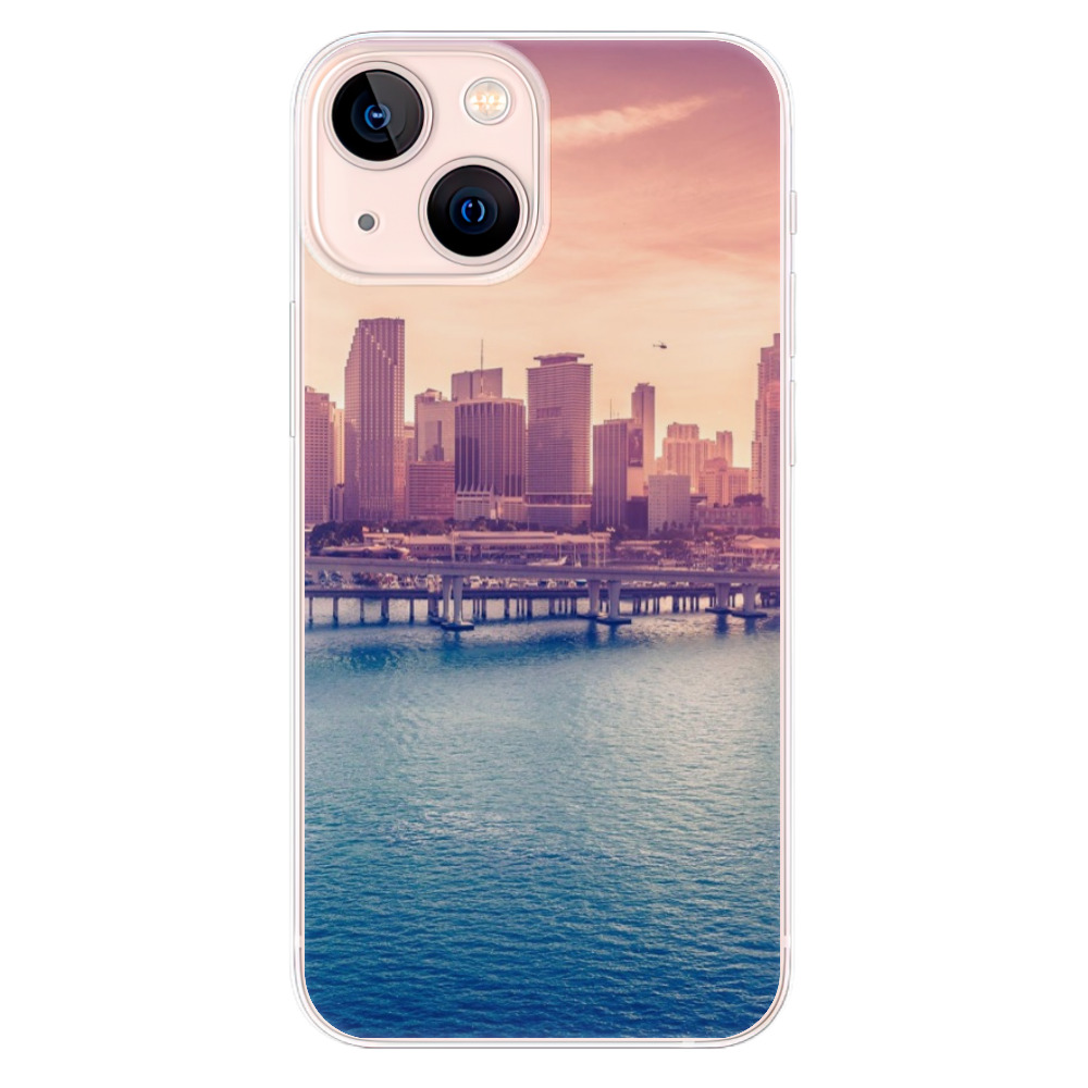 Odolné silikonové pouzdro iSaprio - Morning in a City - iPhone 13 mini