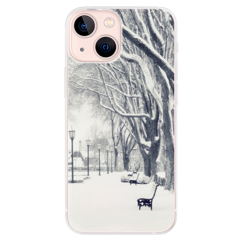 Odolné silikonové pouzdro iSaprio - Snow Park - iPhone 13 mini