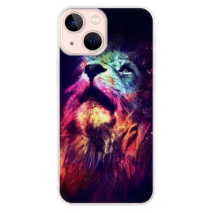 Silikonové pouzdro iSaprio - Apple iPhone 13 Mini - Lion in Colors