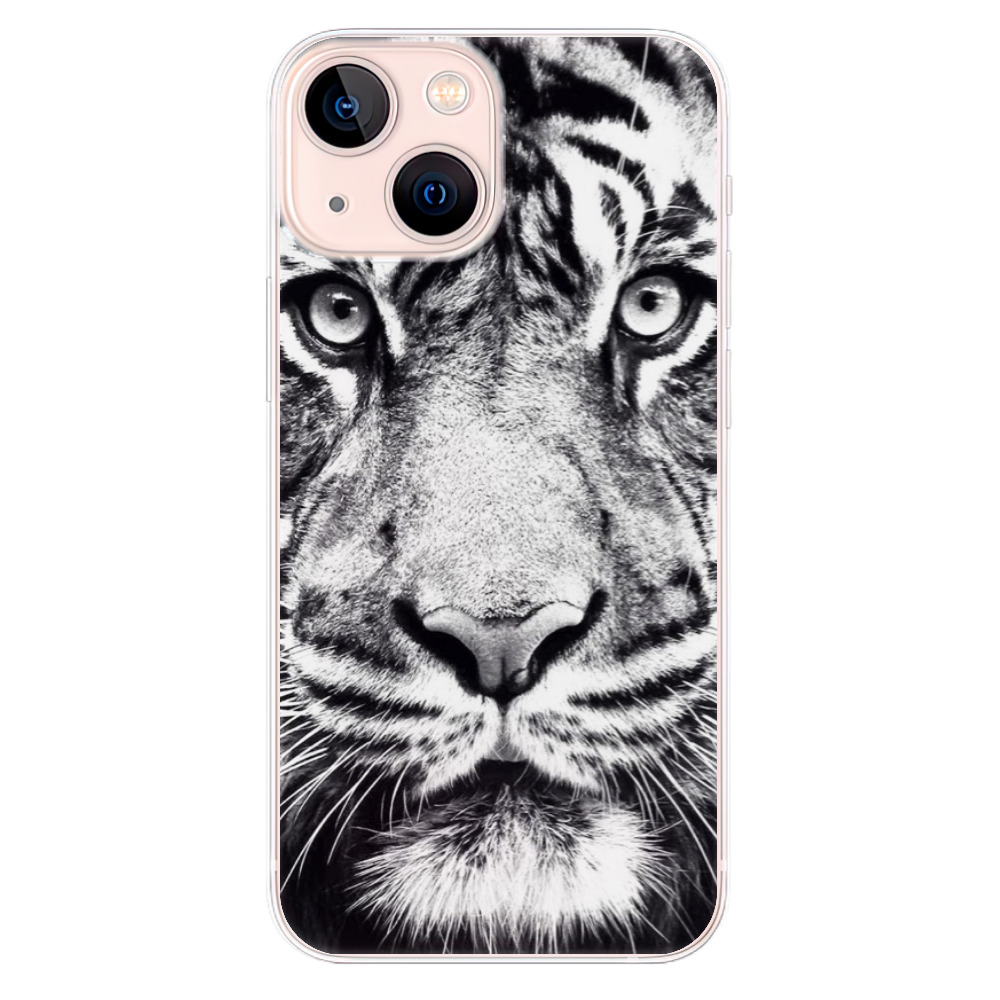 Odolné silikonové pouzdro iSaprio - Tiger Face na mobil Apple iPhone 13 Mini (Odolný silikonový kryt, obal, pouzdro iSaprio - Tiger Face na mobilní telefon Apple iPhone 13 Mini)