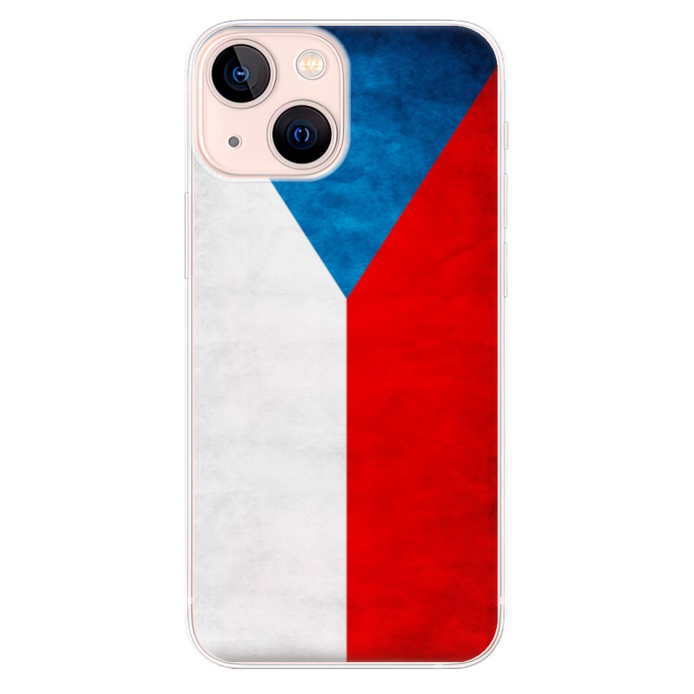 Odolné silikonové pouzdro iSaprio - Czech Flag na mobil Apple iPhone 13 Mini (Odolný silikonový kryt, obal, pouzdro iSaprio - Czech Flag na mobilní telefon Apple iPhone 13 Mini)