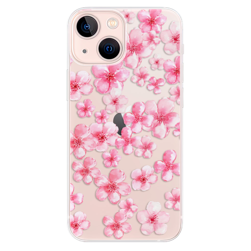 Odolné silikonové pouzdro iSaprio - Flower Pattern 05 na mobil Apple iPhone 13 Mini (Odolný silikonový kryt, obal, pouzdro iSaprio - Flower Pattern 05 na mobilní telefon Apple iPhone 13 Mini)