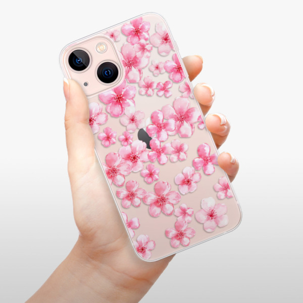 Silikonové pouzdro iSaprio - Apple iPhone 13 Mini - Flower Pattern 05