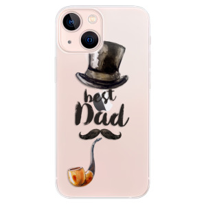Odolné silikonové pouzdro iSaprio - Best Dad na mobil Apple iPhone 13 Mini