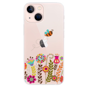 Silikonové pouzdro iSaprio - Apple iPhone 13 Mini - Bee 01