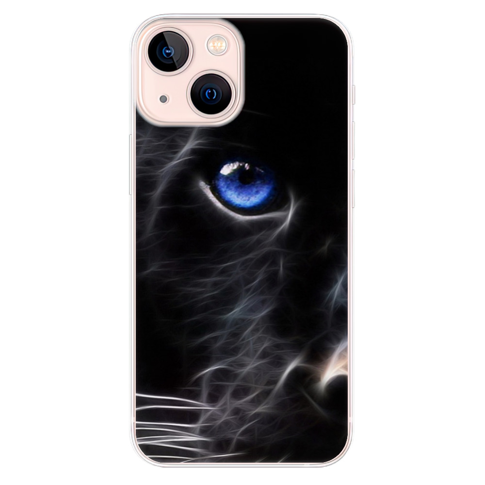 Odolné silikonové pouzdro iSaprio - Black Puma na mobil Apple iPhone 13 Mini (Odolný silikonový kryt, obal, pouzdro iSaprio - Black Puma na mobilní telefon Apple iPhone 13 Mini)