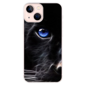 Odolné silikonové pouzdro iSaprio - Black Puma na mobil Apple iPhone 13 Mini