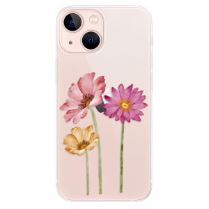 Silikonové pouzdro iSaprio - Apple iPhone 13 Mini - Three Flowers