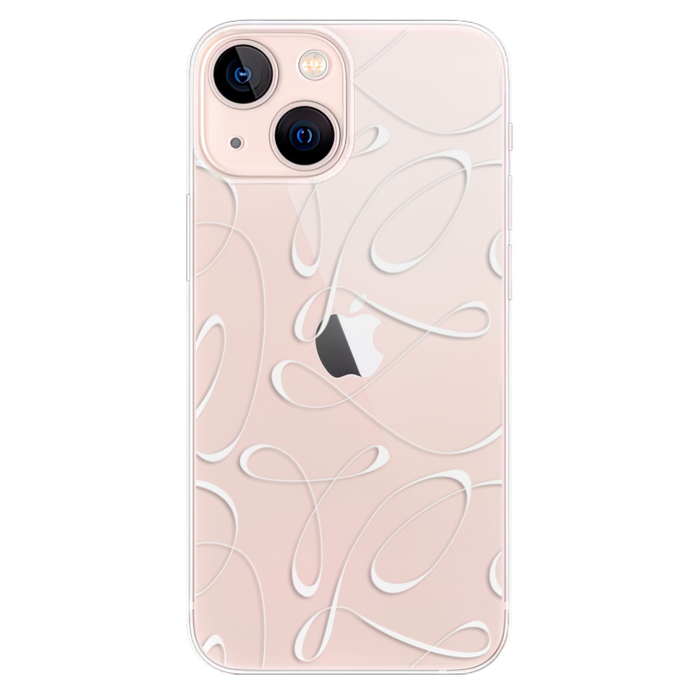 Odolné silikonové pouzdro iSaprio - Fancy - white na mobil Apple iPhone 13 Mini (Odolný silikonový kryt, obal, pouzdro iSaprio - Fancy - white na mobilní telefon Apple iPhone 13 Mini)
